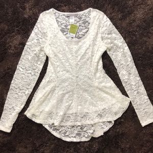 Purple Snow long sleeve shirt